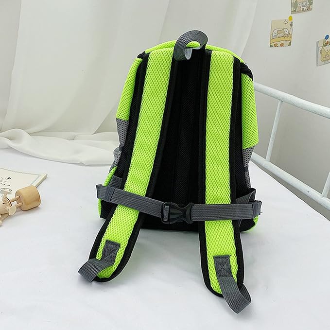 Pet Dog Carrier Backpack,Pet Carrier Front Backpack with Pockets for Hiking Camping, Head Out Breathable Travel Bag for Small Medium Dogs,Cats,Puppies(Medium, Green)