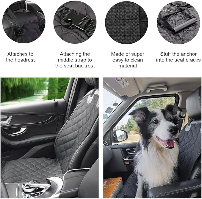 Dog Car Seat Cover for Front Seat
