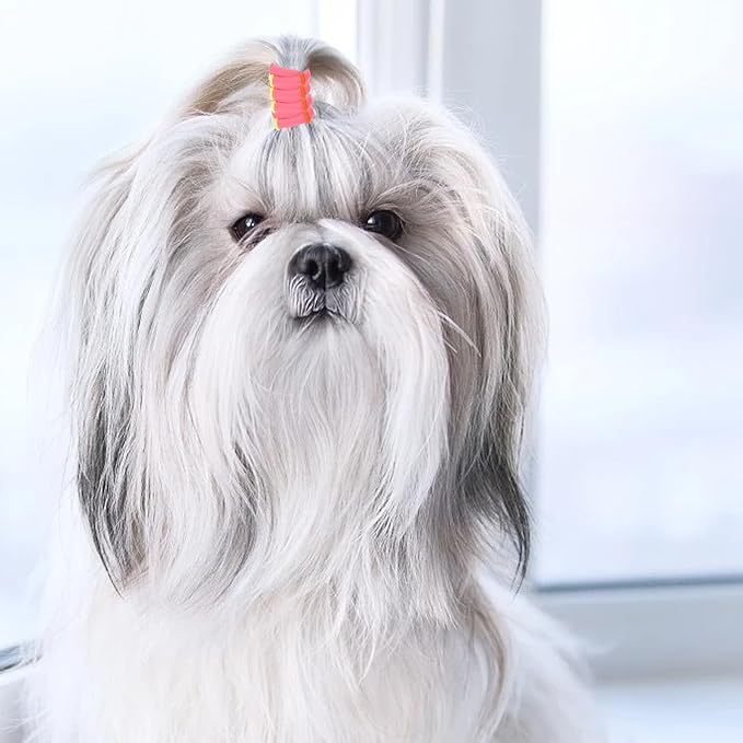 100 PCS Dog Hair Ties