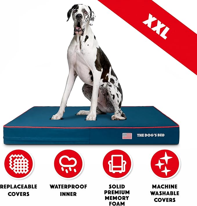 The Dog’s Bed Orthopedic Cooling Memory Foam Dog Bed