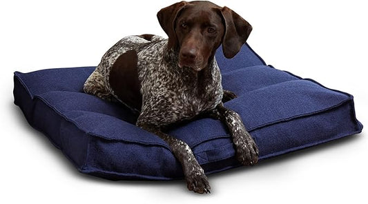 Happy Hounds Milo Square Tufted Pillow Dog Bed (32" x 32")