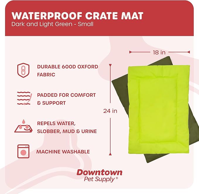 Downtown Pet Supply Dog Crate Pad 24" x 18" -