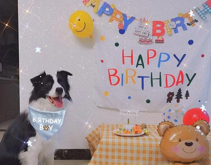 Dog Birthday Bandana Dog Birthday Boy Girl Dog