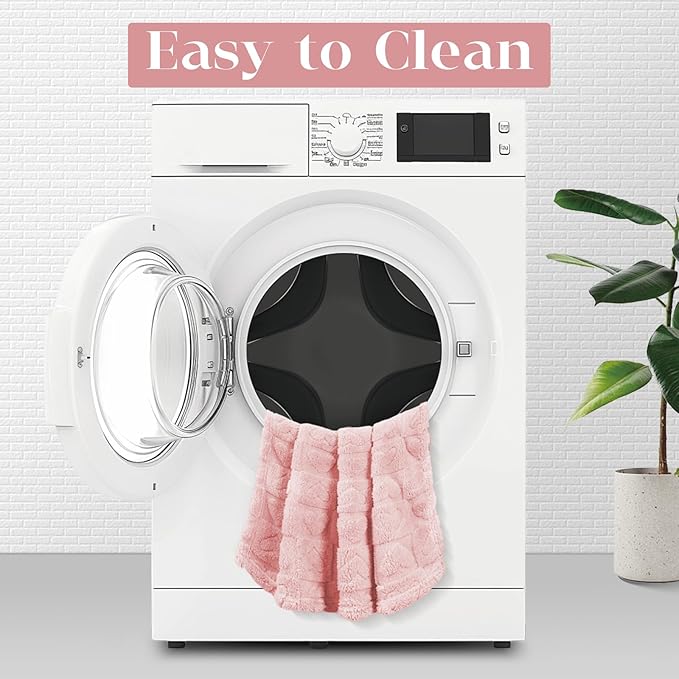 MACEVIA Fluffy Fleece Dog Blankets (29x40 Inch,