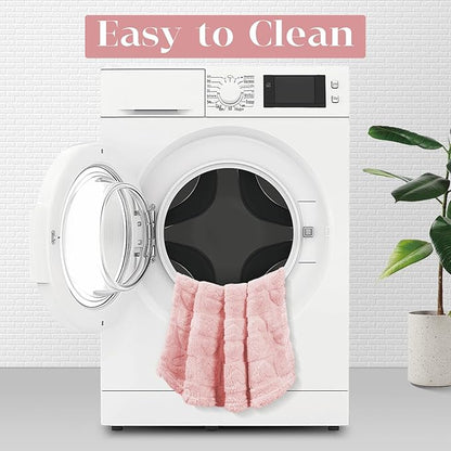 MACEVIA Fluffy Fleece Dog Blankets (24x29 Inch,