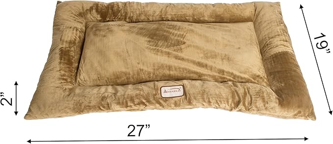 Armarkat Pet Bed Mat 27-Inch by 19-Inch by 2.5-Inch M01-Medium M01CHL-M)