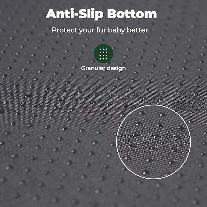 BALANCE Dog Crate Bed，Water-Resistant Orthopedic Dog Beds with Nonskid Bottom