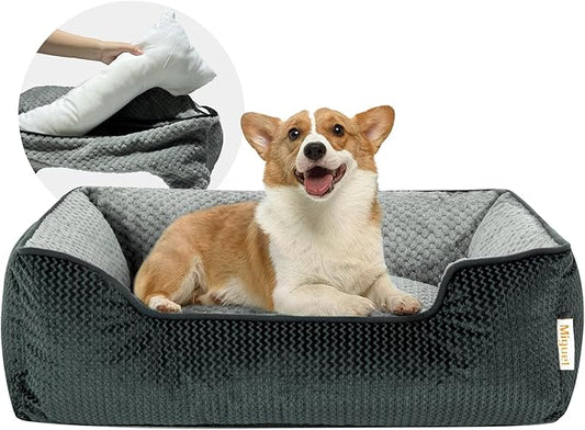 Miguel Removable Washable Dog Bed for Medium Dog 30 Inch