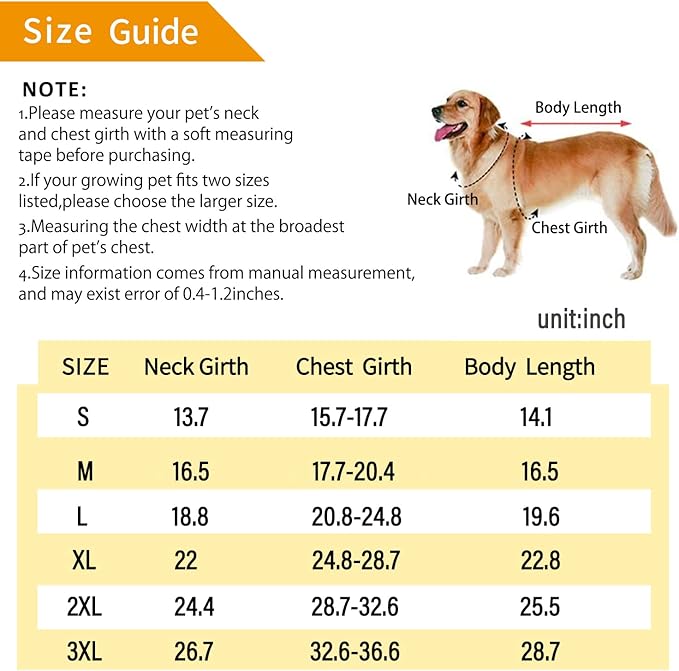 MAMORE Dog Raincoat Hooded Rain Jacket for Small Medium Large Dogs Slicker Poncho Bottom Waterproof Adjustable Reflective Breathable Leash Hole (Yellow, Large)