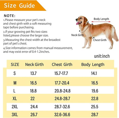 MAMORE Dog Raincoat Hooded Rain Jacket for Small Medium Large Dogs Slicker Poncho Bottom Waterproof Adjustable Reflective Breathable Leash Hole (Yellow, Large)