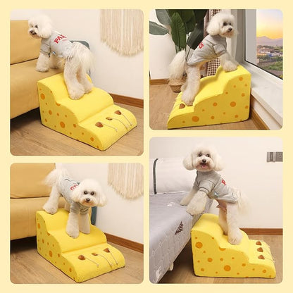Pet Ramp for Small Dogs to Get on 3 Tiers