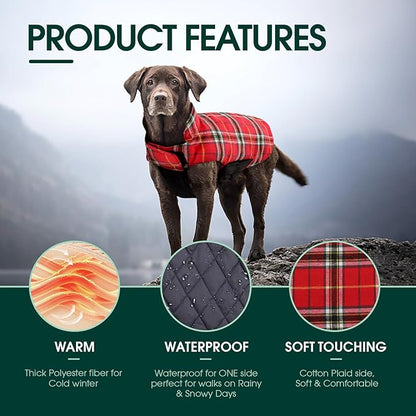 Kuoser Warm Dog Coat