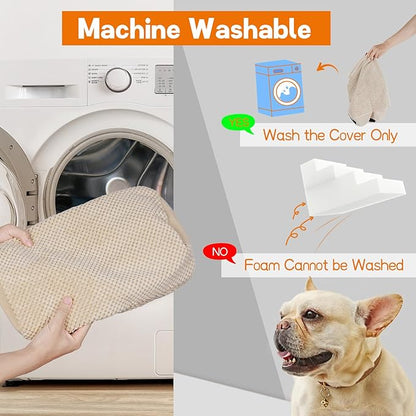 Supet Dog Stairs for Small Medium Large Dogs to Get on Bed