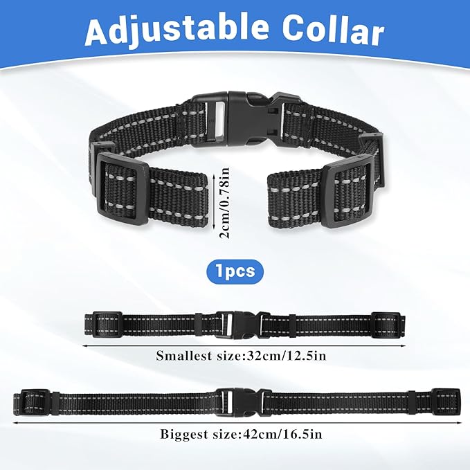 Reflective Collar Replacement Strap (2cm Wide)