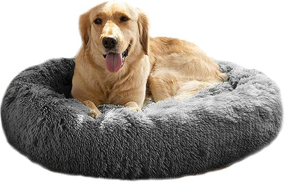 MFOX Calming Dog Bed (L/XL/XXL/XXXL) for Medium and 25/35/55/100lbs