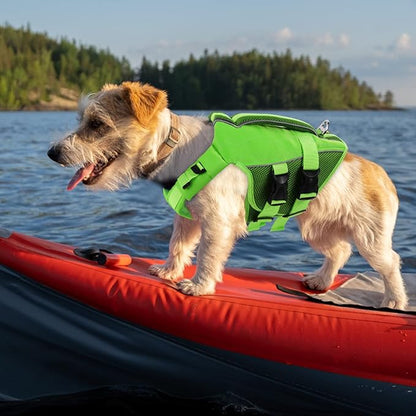 ASENKU Dog Life Jacket with Rescue Handle