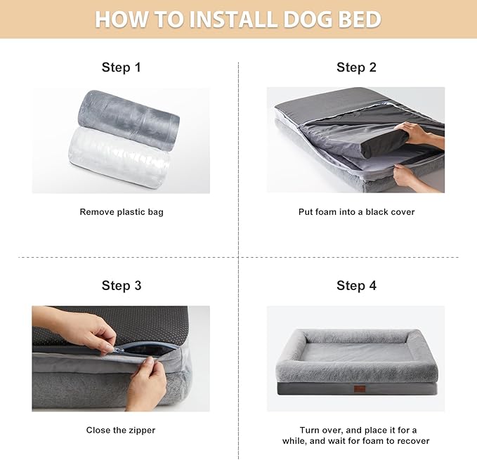 BFPETHOME Jumbo Sofa Dog Bed