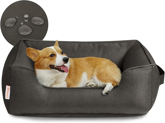 Miguel Waterproof Outdoor Dog Bed for Medium Small Dogs 30 inches