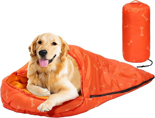 Lifeunion Dog Sleeping Bag with Storage Bag Waterproof