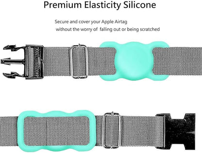 Air Tags-2 Pack Airtag Dog Collar Holder SWINCHO 1-3cm Width