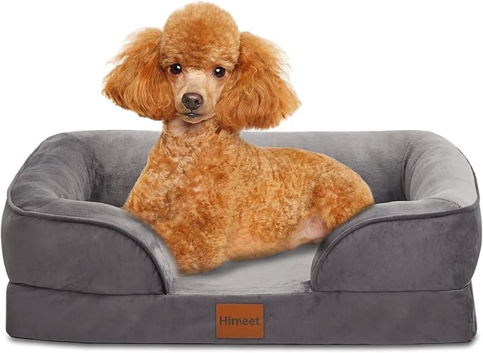 Dog Beds for Small Dogs with Washable Cover 10 lbs