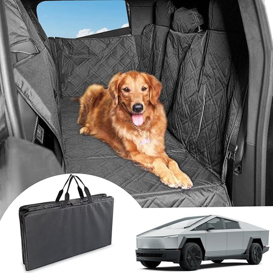 for Cybertruck Dog Car Seat Cover 2nd Row 2023 2024