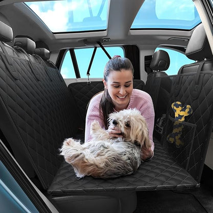 Dog Car Seat Cover for Back Seat 300lbs, Hard