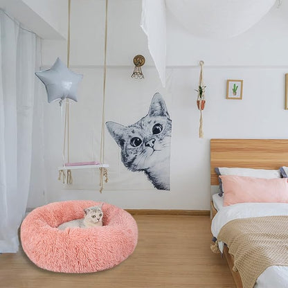 Nisrada Cat Beds for Indoor Cats 20 Inch