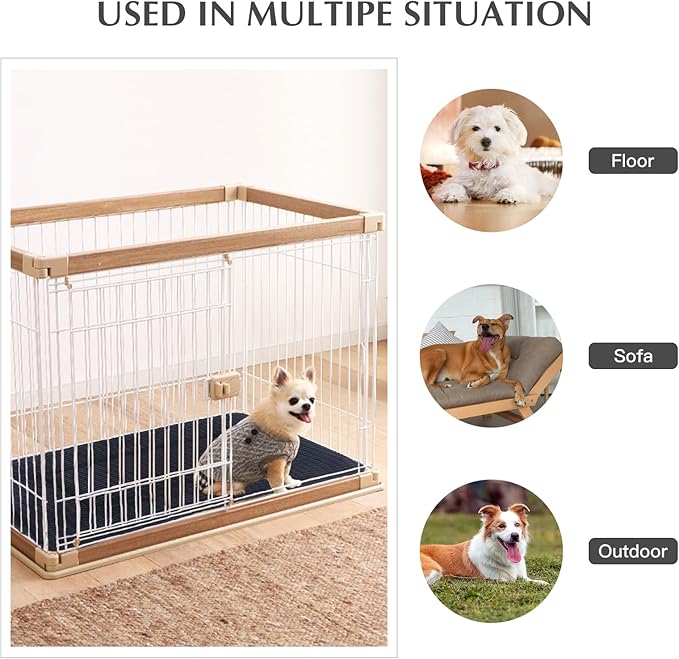 BVAGSS Dog Bed Mat XH079 (36''x23''x1.6'',Dark