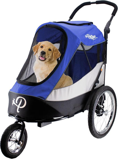 Petique Trailblazer Pet Jogger/Stroller 77LBS -