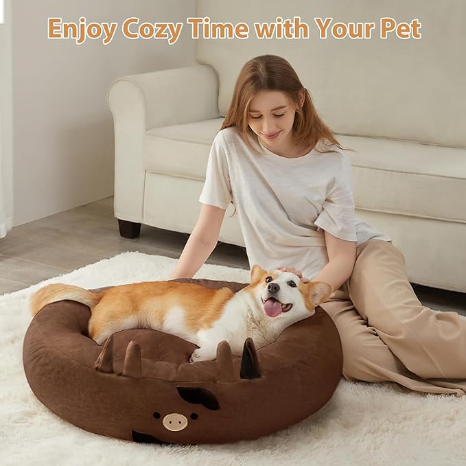 BFPETHOME Medium Dog Bed Washable