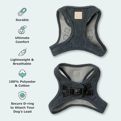 FuzzYard Life Corduroy Step in Dog Harness