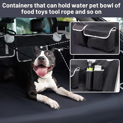 Cargo Cover for SUV Nonslip Waterproof pet Dog Trunk Cargo Liner Size Universal Fit SUV Pet Cargo Cover Liner for Non-Slip