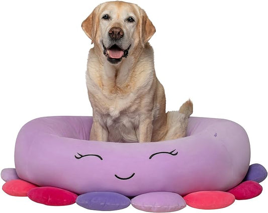 Squishmallows Original 36-Inch Beula The Octopus Pet Bed