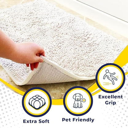 Muddy Mat® AS-SEEN-ON-TV Highly Absorbent Microfiber Door Mat and Pet Rug 59"X35"