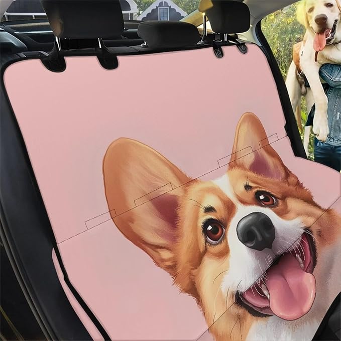 AFPANQZ Corgi Seat Cover Bucket with Hammock