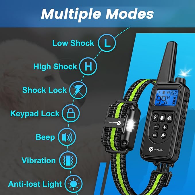 Dog Training Collar with Remote 2600Ft Remote