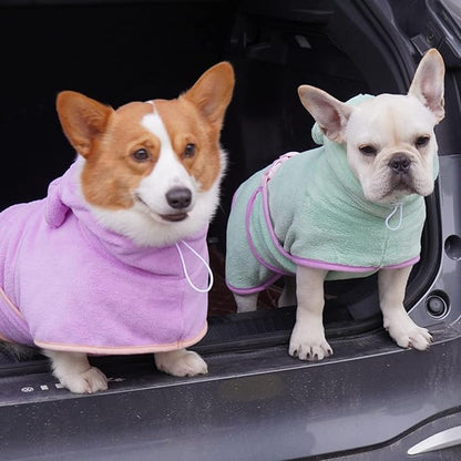 Dog Bathrobe Towel
