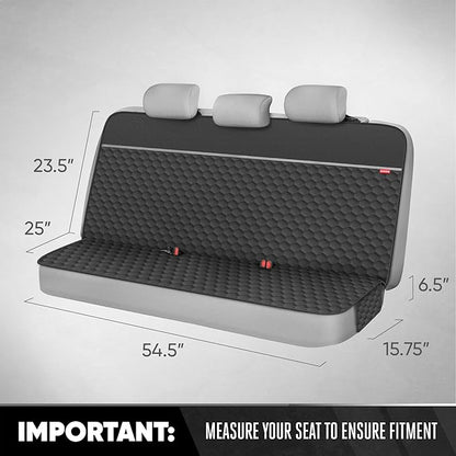 Motor Trend Bench Seat Pet Cover for Dogs