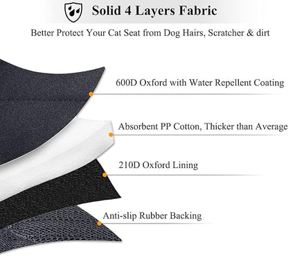VIVAGLORY Dog Seat Covers 46" L 56" W