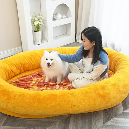 Giant Dog Bed for Human with Matching Blanket 71*51 XXXXXXL