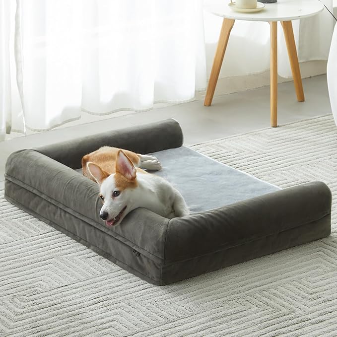 BFPETHOME Washable Dog Beds for Medium Dogs
