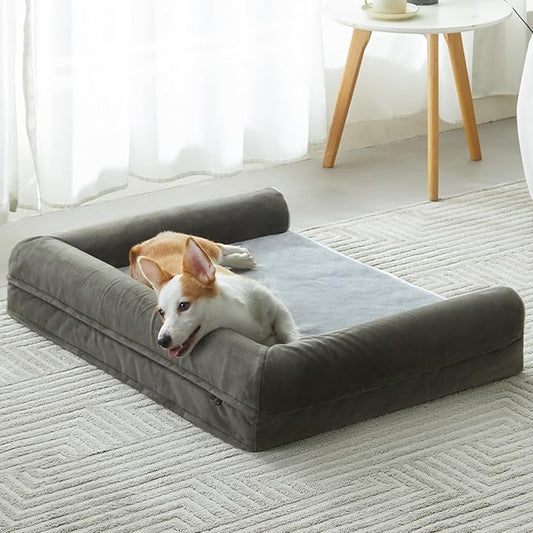 BFPETHOME Washable Dog Beds for Medium Dogs