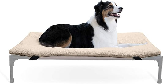 K&H Pet Products Original Dog Cot Microfleece Pad for Outdoor Raised Dog Bed 42.0"L x 30.0"W x 2.0"Th