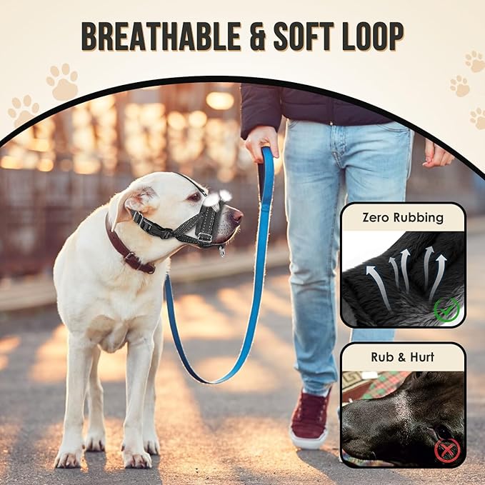 SlowTon Soft Dog Muzzle