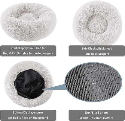 BinetGo Dog Bed Calming Cat and Dog Beds 20 inches