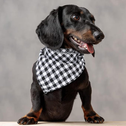 Christmas Dog Bandanas 6 Pieces Style,16.1 Inch)