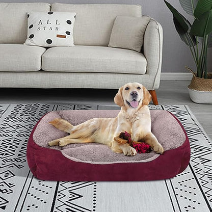 PUPPBUDD Dog Beds for Medium Dogs