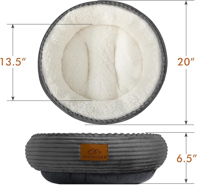 Cat Bed 20In Dog 2 Pack)