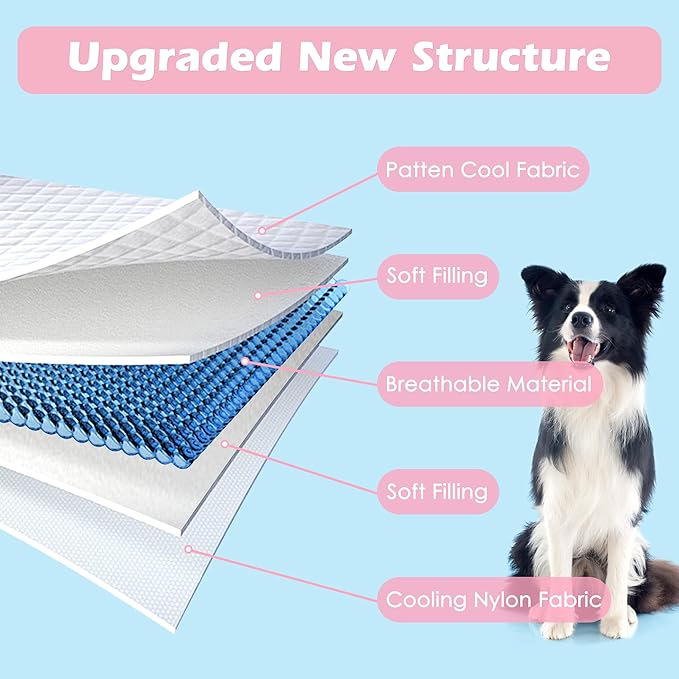 Cooling Mat for Dogs XLarge Blanket 55''x80''